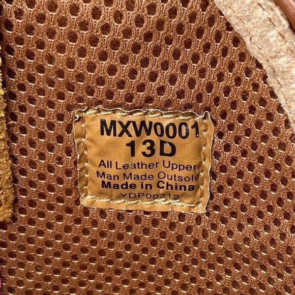 Twisted X 11" Tech X Western Leather Boots Size 13D Square Toe Men Tan MXW001 - Picture 7 of 7